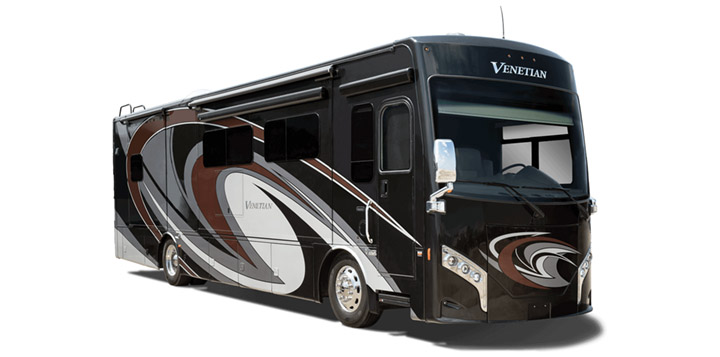 Luxurious Thor Motor Coach Venetian Warmed by Aqua-Hot