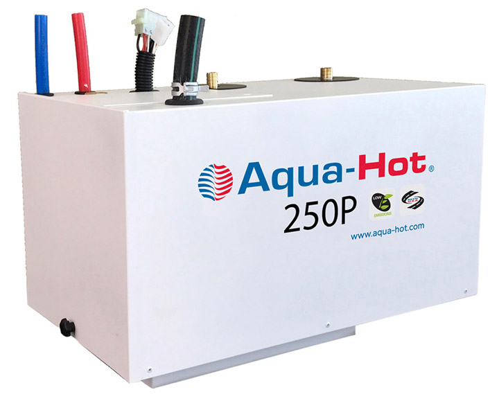 With Aqua-Hot Hydronic Heating. hydronic camper. 