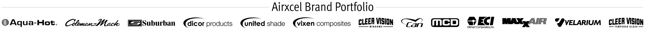 Airxcel Brand Portfolio